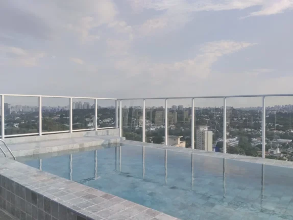 Imagem Apartamento 31M², 1Q, 1 Banheiro, 1 Vaga, Academia, Brinquedoteca, Churrasqueira, Piscina, Playground, Salão de Festas, Salão de Jogos.