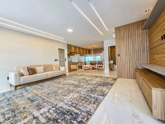 Imagem Apartamento Pé na Areia à venda na Riviera, com 3 suítes, mais suíte funcionaria, 153m², com 2 vagas