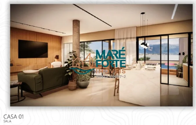 Imagem CASA ALTO PADRÃO EM CONDOMINIO (PERTINHO DO MAR E INTEGRADO A NATUREZA))