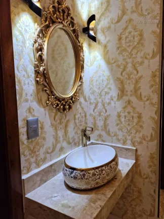 Imagem Casa de Alto Padrão 4 suítes, 3 vagas – Conforto e Tecnologia, Praia Grande-SP