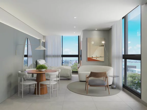 Imagem Apartamento Garden à venda em Cabedelo, Intermares, com 1 quarto, 26,46m2