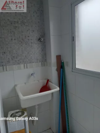 Imagem Apartamento para locação em Praia Grande-SP, Ocian: 1 quarto, 1 sala, 1 banheiro, 1 vaga de garagem, 44 m²!