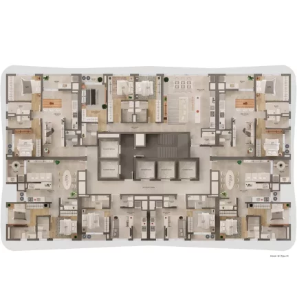 Imagem Lagom Perequê Mirra - Fase 1 - Apartamento à venda no bairro Perequê - Porto Belo/SC