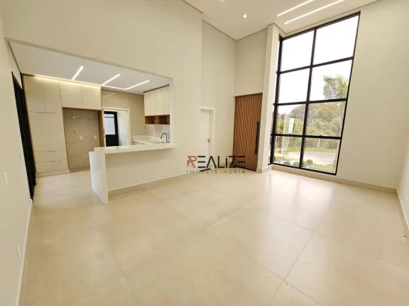 Imagem Casa térrea com 3 suítes à venda, 190 m² por R$ 1.790.000 - Condomínio Com Lago - Indaiatuba/SP