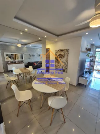 Imagem Apartamento com Varanda, 2 quartos, 1 suíte, 3 banheiros, cozinha americana, 1 vaga, à venda, 83 M², por R$ 525.000 – Vila Isabel - Rio de Janeiro - RJ.
