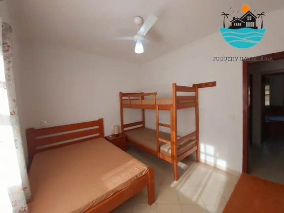 Imagem Aluguel para Temporada em Juquehy com, 3 dormitórios, 1 suíte, 250m da praia - Acomodação máx. 10 pessoas | Juquehy Imobiliária