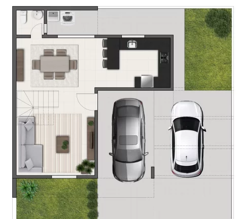 Imagem Triplex para Venda em São José dos Pinhais, Boneca do Iguaçu, 3 dormitórios, 3 suítes, 4 banheiros, 3 vagas