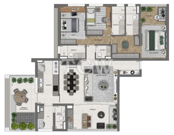 Imagem Apartamento à venda no bairro Vila Nova Conceição - São Paulo/SP, Zona Sul