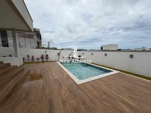 Imagem Casa térrea de alto padrão com piscina, 3 quartos e projeto moderno, ideal para quem busca conforto, integração e sofisticação.