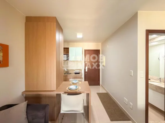 Imagem Apartamento (Resort) para Temporada na Asa Norte, Brasília – 1 Suíte, 31m² - Área de lazer completa