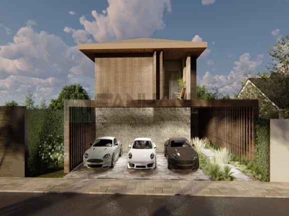 Imagem Vendo casa nova no Jd. Europa - entrega 12 meses Em mais um projeto exuberante e contemporâneo assinado pelo arquiteto Marcelo Franco, responsável p