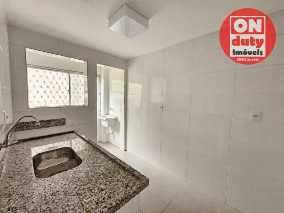 Imagem Apartamento com 1 dormitório, 48 m² - venda por R$ 390.000,00 ou aluguel por R$ 3.224,00/mês - Gonzaga - Santos/SP