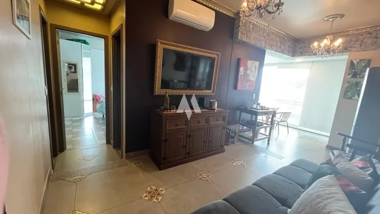 Imagem Apartamento 2 dormitórios mobiliado com vista para o mar na Pompéia – Santos/SP