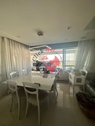 Imagem Apartamento 177m², 3 suítes ,Suíte master com closet e hidro,Sacada gourmet, 3 vagas. bairro Campestre em Santo André