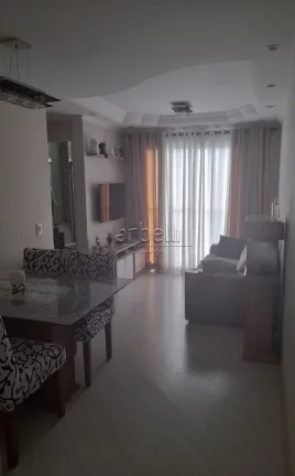 Imagem Apartamento com 52M², 2 dormitórios, sala, cozinha, banheiro, área de serviços e 2 vagas de gara...
