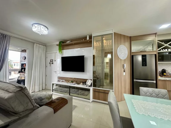 Imagem Apartamento com 2 dormitórios sendo 1 suíte e 1 vaga em Gravatá Navegantes/SC