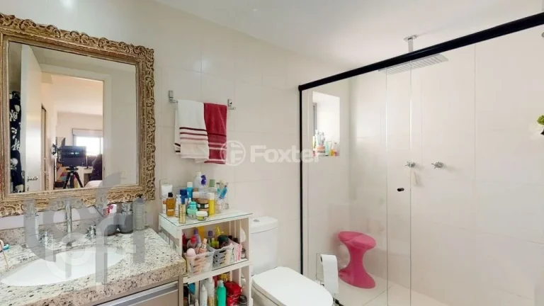 Imagem Apartamento 69M², 2Q, 1 Suíte, 2 Banheiros, 1 Vaga, Varanda, Piscina, Churrasqueira, Piscina Aquecida, Salão de Festas e Jogos, Gerador, Playground.