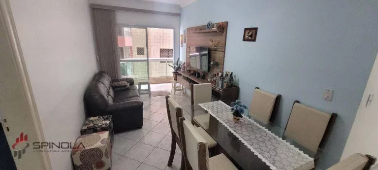 Imagem Apartamento com 2 dormitórios à venda, 80 m² por R$ 580.000,00 - Ocian - Praia Grande/SP