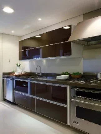 Imagem Imperdível apartamento de luxo com 4 suítes no Condomínio Design Campo Belo, São Paulo-SP: 5 banheiros, 3 vagas, 219m²!