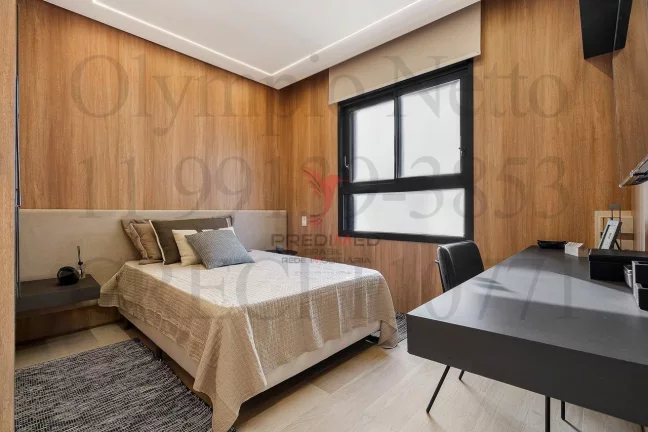 Imagem Apartamento no Brooklyn,Mobiliado Porteira fechada.3 Suites, 3 Vagas de Garagem