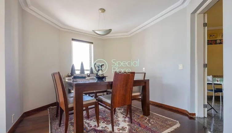 Imagem Apto amplo e iluminado com 220m² muito bem localizado numa via super arborizada. Living amplo para ...