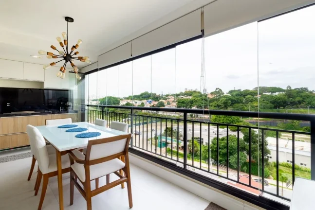 Imagem Apartamento Vila Anastácio - 92M², 2 Dorms, 2 Suítes, 2 Vagas Escrituradas, Varanda Gourmet, Academia, Piscina, Churrasqueira, Armários.