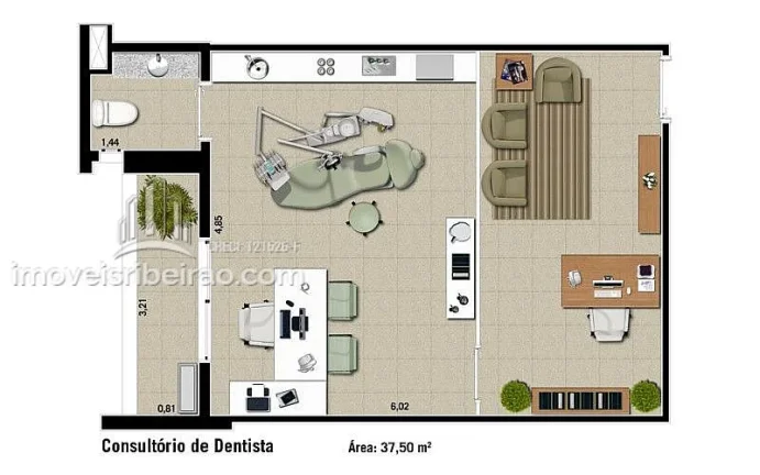 Imagem New Office sala comercial à venda #imoveisribeirao.com