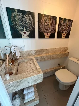 Imagem Amplo apartamento de 3 quartos sendo 1 suite mais 2 vagas com