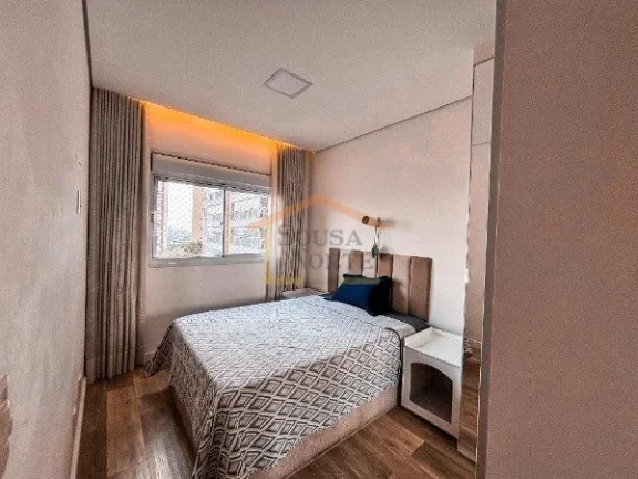 Imagem Apartamento 57m², 2 dormitórios, banheiro, varanda envidraçada, cozinha equipada, rico em planeja...