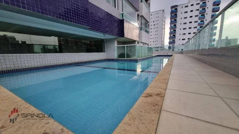 Imagem Apartamento com 2 dormitórios à venda, 100 m² por R$ 620.000,00 - Ocian - Praia Grande/SP