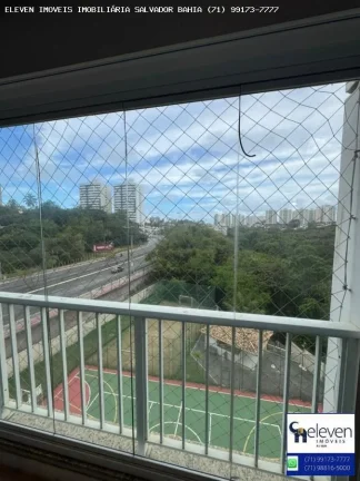 Imagem VISTA PATAMARES - 3/4  UMA SUITE REFORMADO E MOBILIADO 1 VAGAS E INFRA 