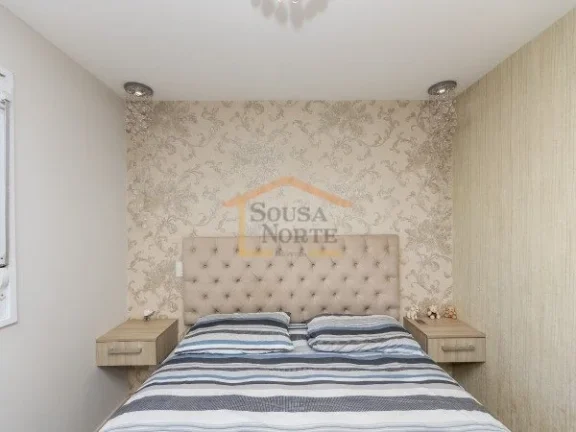 Imagem Apartamento com 96 m², mobiliado (porteira fechada), com 3 dormitórios sendo 1 suíte, sala para d...