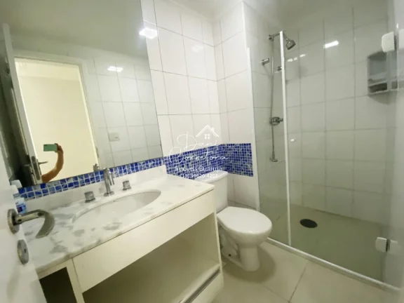 Imagem Apartamento à venda em Guarujá-SP, Vila Alzira: 3 quartos, 1 suite, 2 salas, 2 banheiros, 2 vagas, 118m². Venha conferir!