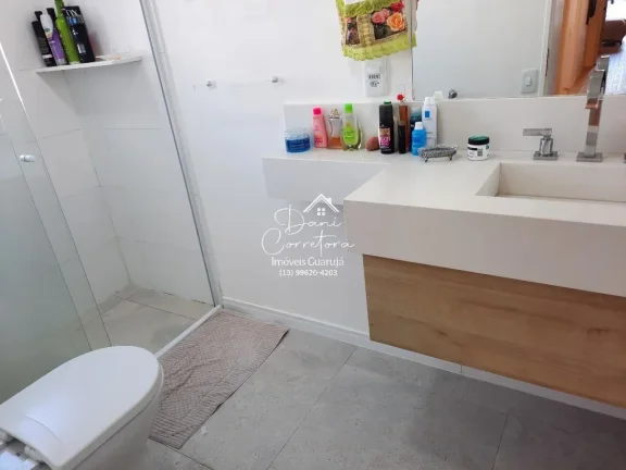 Imagem Apartamento à venda em Guarujá-SP, Pitangueiras: 3 quartos, 1 suíte, 2 salas, 3 banheiros, 2 vagas de garagem, 171m².