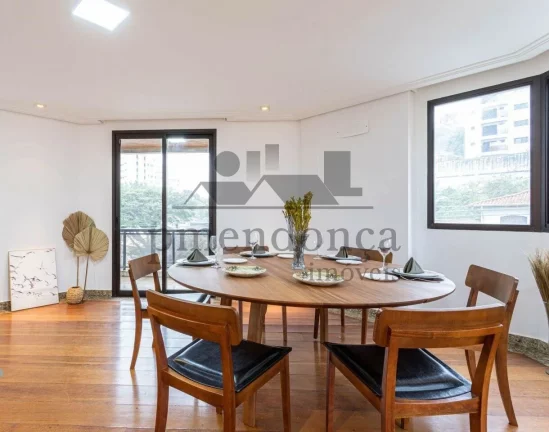 Imagem Apartamento na Vila Madalena com 3 quartos (2 suítes) e 2 vagas, 170m².