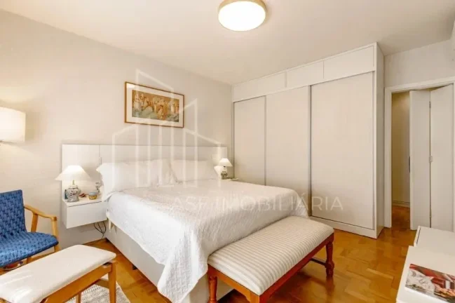 Imagem Apartamento Jardim Paulista - 174M², 3 Dorms, 1 Suíte, 2 Vagas Determinadas, Armários, Split.
