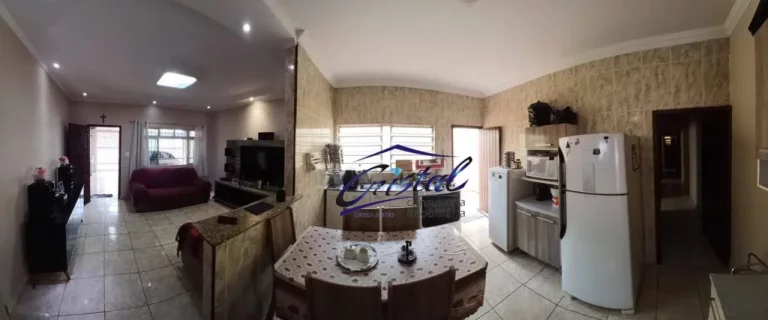 Imagem Casa com 3 dormitórios à venda, 114 m² por R$ 495.000 - Maracanã - Praia Grande/SP