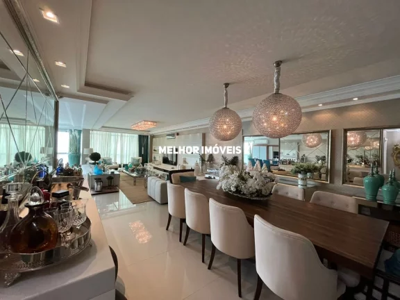 Imagem Apartamento a venda com vista Mar mobiliado, equipado e decorado com 04 Suítes Localizado na Meia Praia Itapema