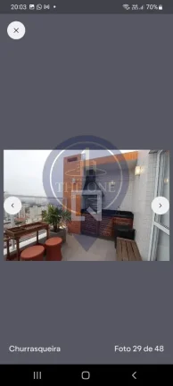 Imagem Apartamento à venda no Tatuapé, São Paulo-SP: 2 quartos, 2 salas, 2 banheiros, 1 vaga de garagem!