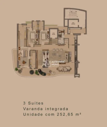 Imagem Casa Monã, apartamentos à venda no Cocó, 3 a 4 suítes