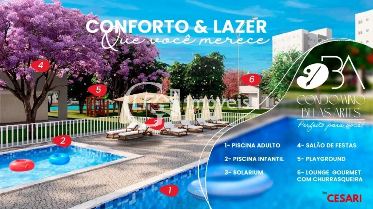 Imagem Apartamento à venda em Campo Grande-MS, Vila Planalto: 2 quartos, 1 sala, 1 banheiro, 52,71m². Venha conferir!