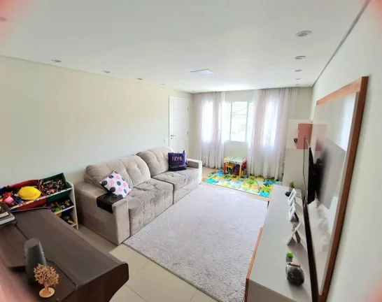 Imagem Sobrado semi geminado 98 m², 3 dorm / 1 suíte, gourmet, ótima localização!
