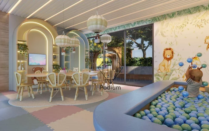 Imagem Apartamentos de ato padrão com varanda /sacada gourmet a 590m da praia de Manaíra -AP1773