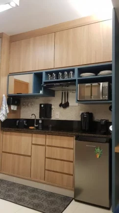 Imagem Imperdível! Apartamento à venda no Bosque dos Juritis, Ribeirão Preto-SP. 1 quarto, 1 sala, 1 banheiro, 1 vaga de garagem. 44m². Venha conferir! - Quer Imóvel Negócios Imobiliários.