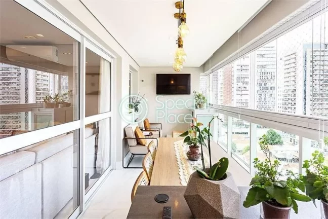 Imagem Excelente apartamento à venda no Brooklin, totalmente reformado, pronto para morar! - Área: 124,00...