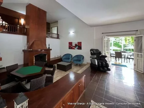 Imagem Casa, 842 m² - venda por R$ 4.900.000,00 ou aluguel por R$ 22.000,00/mês - Parque Silvino Pereira - Cotia/SP