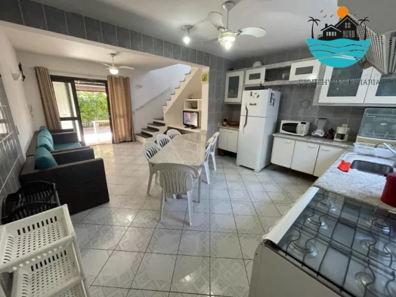 Imagem Casa Aluguel Temporada em Juquehy, max. 6 pessoas, na av. da praia. 100m da praia, 2 dormitórios, 2 banheiros, 2 vagas | Juquehy Imobiliária
