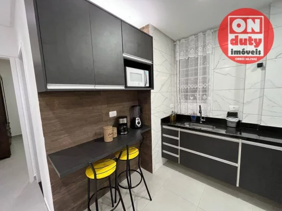 Imagem Apartamento com 2 qaurtos à venda, 60 m² por R$ 299.000 - Centro - São Vicente/SP