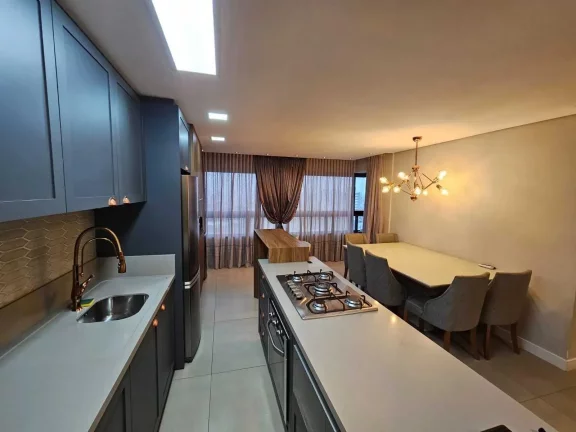 Imagem Apartamento mobiliado no bairro São Judas em Itajaí de 72m2 sendo 1 suite + 1 e 2 vagas de garagem