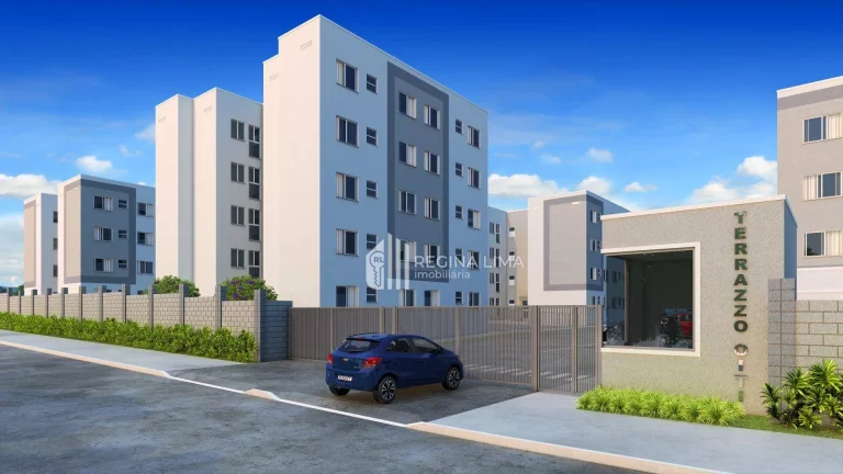 Imagem Apartamento em condomínio fechado, 2 dormitórios à venda por R$ 176.990,00 - Cond. TERRAZZO OITI - próximo à UNINOVAFAPI - Uruguai - Teresina/PI